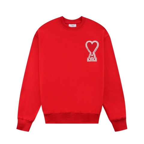 ÁO Ami Paris Heart Logo Sweater Unisex