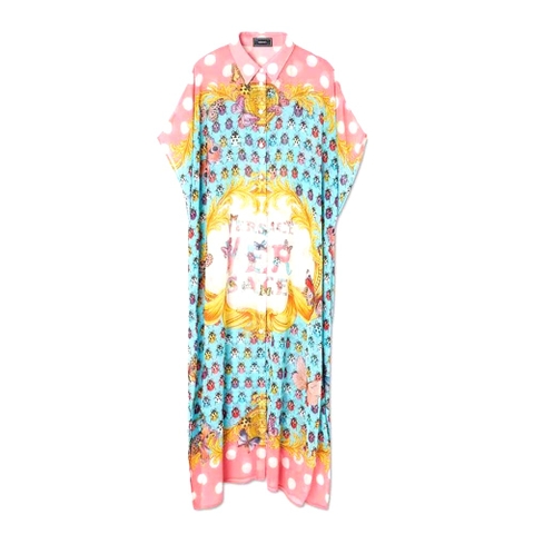 VÁY Versace Women Butterflies Shirt Cover-up