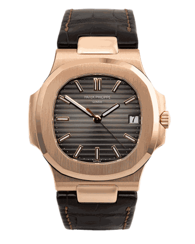 Đồng hồ Patek Philippe Nautilus Rose Gold 5711R mặt số màu xám