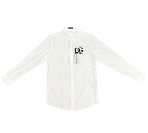 ÁO DOLCE & GABBABA SHIRT POPLIN WHITE