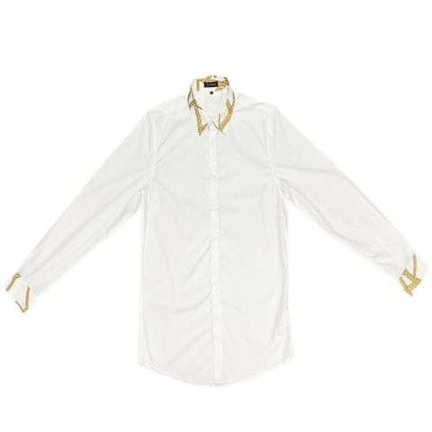 ÁO VERSACE SHIRT POPLIN WHITE