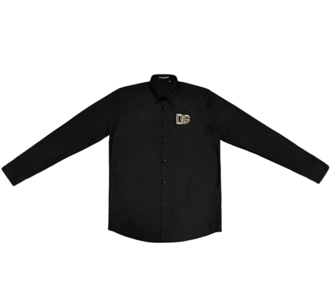 ÁO DOLCE & GABBABA SHIRT POPLIN BLACK