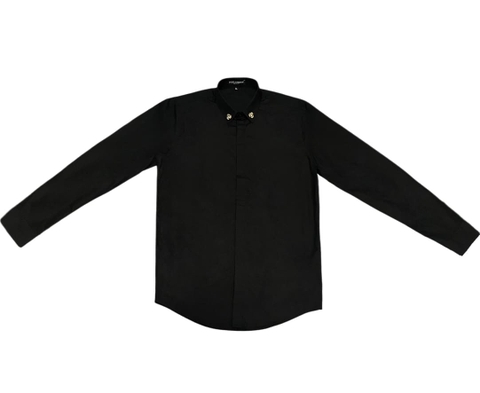 ÁO DOLCE & GABBABA SHIRT POPLIN BLACK