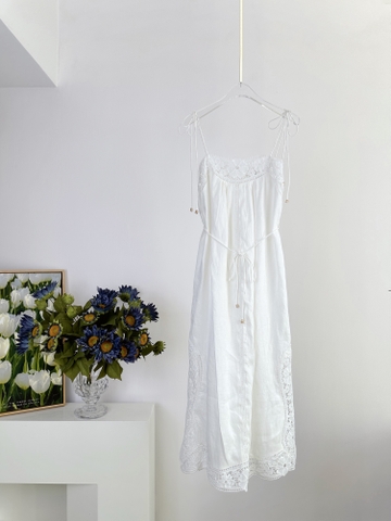 VÁY ZIMMERMANN Lace Fabric Flower Vintage Dress