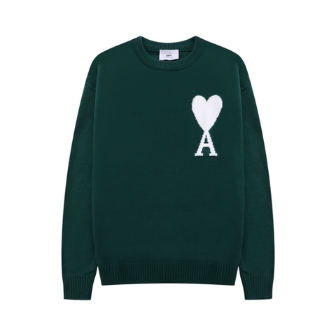 ÁO Ami Paris Heart Logo Sweater Unisex