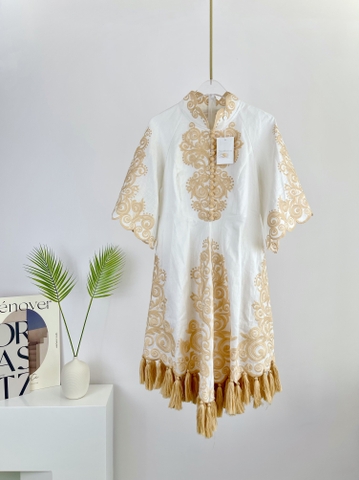 VÁY ZIMMERMANN Lace Fabric Flower Vintage Dress