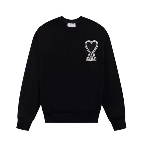 ÁO Ami Paris Heart Logo Sweater Unisex