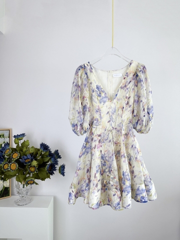 VÁY ZIMMERMANN Violet Flower Vintage Dress