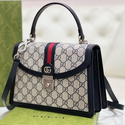 TÚI Gucci Ophidia Small Top Handle bag blue Top Quality