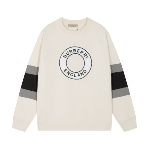 ÁO Burberry Black and White Line Sweater Unisex