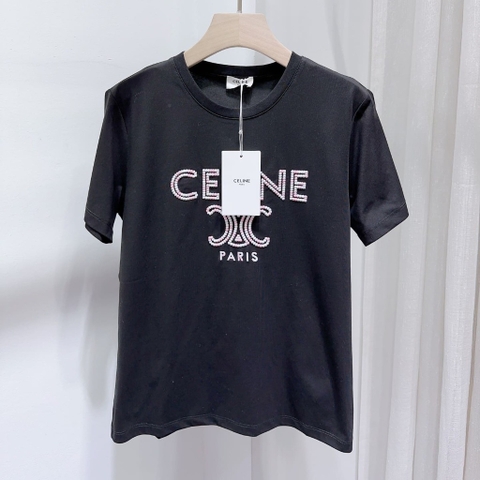 ÁO CELINE PARIS LOGO T SHIRT