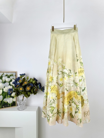 CHÂN VÁY ZIMMERMANN Flower Vintage Dress