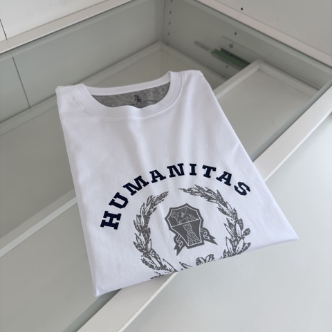 ÁO BRUNELLO CUCINELLI HUMANITAS SOLOMEI LOGO T SHIRT