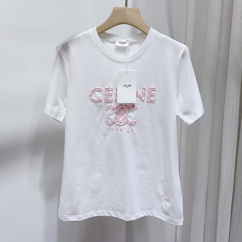 ÁO CELINE PARIS LOGO T SHIRT