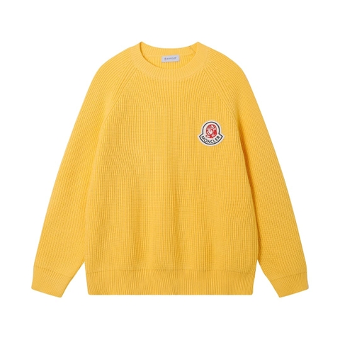 ÁO Moncler Yellow Sweater Unisex
