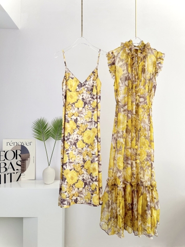 VÁY ZIMMERMANN Vintage Flower Midi Dress High Classy