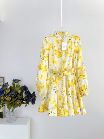 VÁY ZIMMERMANN Flower Mid Vintage Dress