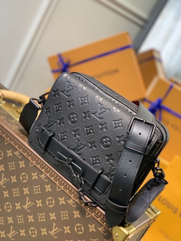 TÚI LOUIS VUITTON STEAMER New Classics Monogram Taurillon Messenger Bag