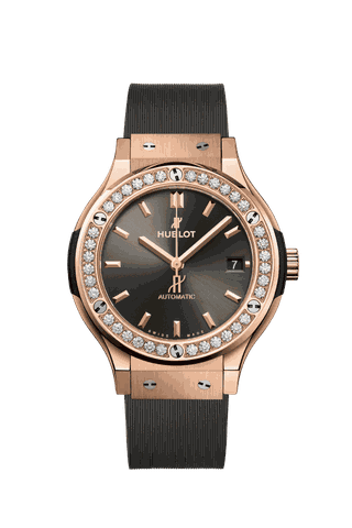 ĐỒNG HỒ HUBLOT CLASSIC FUSION RACING GREY KING GOLD DIAMONDS 38MM