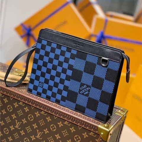 Túi LOUIS VUITTON standing pouch bag unisex