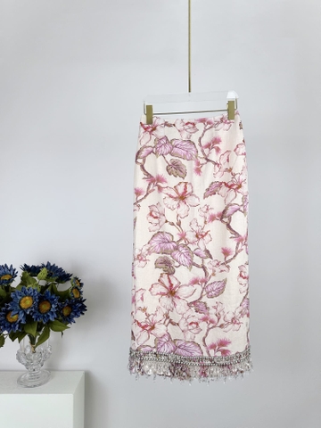 CHÂN VÁY ZIMMERMANN Vintage Flower Pink Dress High Classy
