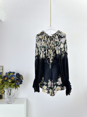 ÁO ZIMMERMANN Camellia Flower Vintage Dress