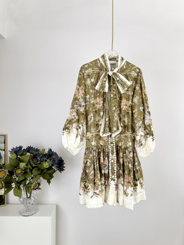 VÁY ZIMMERMANN Flower Mid Vintage Dress