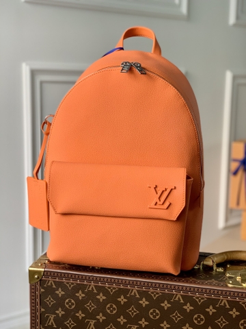 BALO LOUIS VUITTON AEROGRAM Leather Backpack-Orange