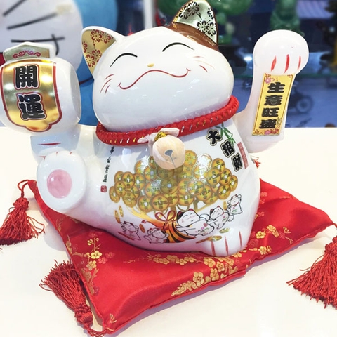 Mèo thần tài Phú Quý Maneki Neko  - VT25