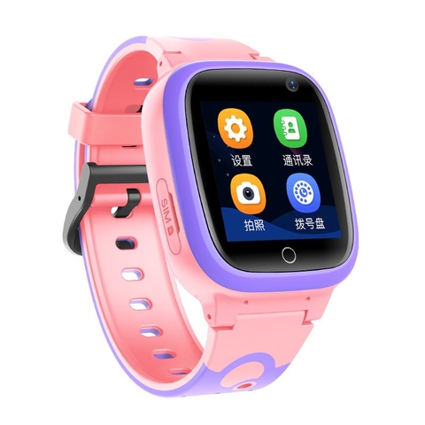Đồng Hồ Định Vị chống nước Kids Watch T08 Plus có Tiếng việt, Camera chụp ảnh (Tặng Sim 4G)