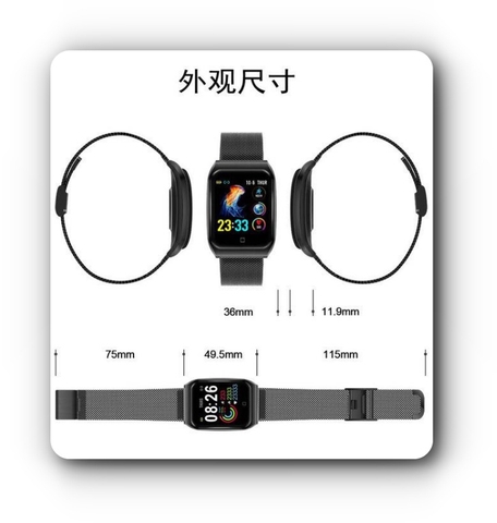 Đồng Hồ đeo tay Thông Minh Người Lớn Màu Bạc KW01 Chống nước Đồng Hồ đeo tay Thông Minh Người Lớn Màu Bạc KW01 Chống nước