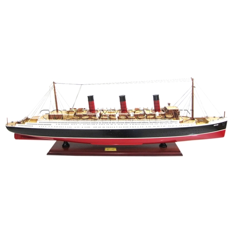 Mô Hình Du Thuyền Gỗ RMS Queen Mary (Thân 80cm - Gỗ Sơn)