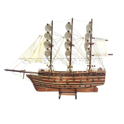 Mô Hình Thuyền Gỗ Chiến Cổ Napoleon (Thân 80cm - Loại 2)