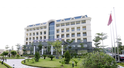 Thi công vách ngăn tại bệnh viện đa khoa Tâm Anh - Gia Lâm, Hà Nội