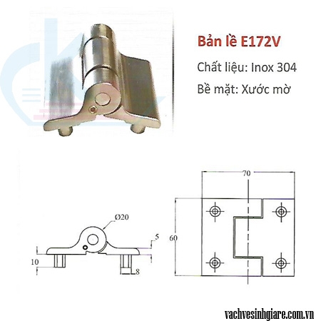 Bản lề E172V