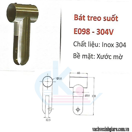 Bát treo suốt E098 - 304V