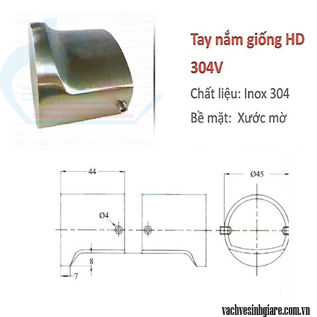 Tay nắm giống HD 304V