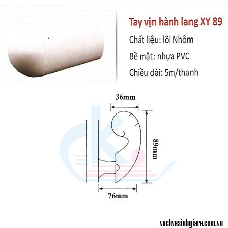 Tay vịn hành lang XY 89