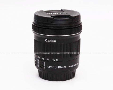 Canon EF-S 10-18mm f/4.5-5.6 IS STM Lens