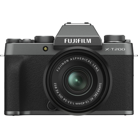 Fujifilm X-T200 + Kit 15-45mm (Black-Sliver-Gold-Grey)