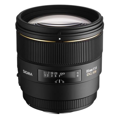 Sigma 85mm f/1.4 EX DG HSM Lens For Canon