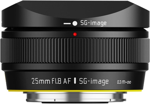 SG image AF 25mm f/1.8 for Fuji - Sony - Nikon Z