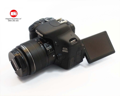 Canon EOS 600D len 18-55mm IS II