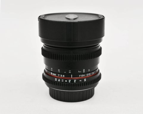 Rokinon 8mm T3.8 Cine Fisheye CS for Canon