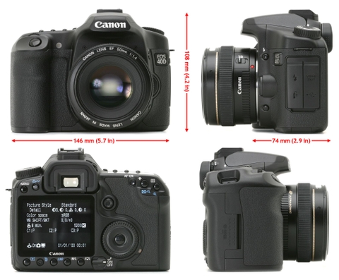 Máy ảnh Canon EOS 40D body