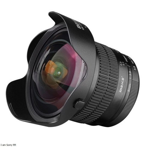 Ống kính Meike 8mm F/3.5 (Sony/Fuji)