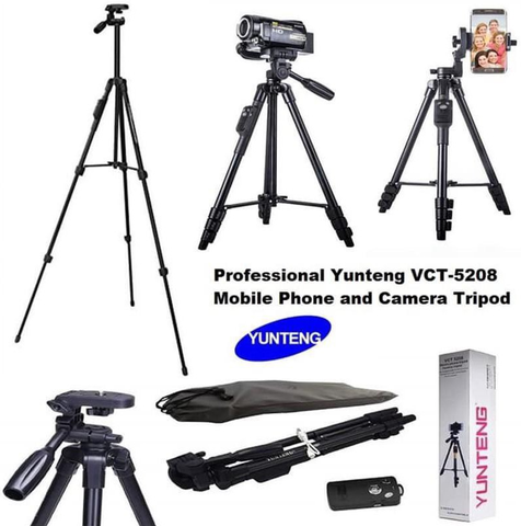 Chân máy ảnh tripod Yunteng VCT-5208