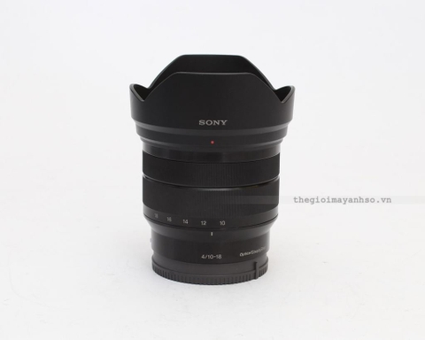 Ống kính Sony 10-18mm f/4 OSS E mount