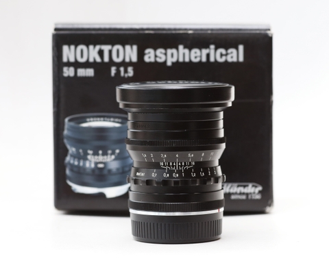 Ống Kính Voigtlander 50mm F/1.5 VM Ultron Black for Leica M