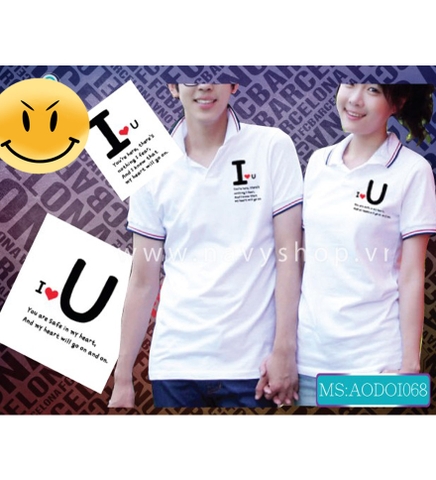 Áo Thun Đôi 4 Chiều Cổ Trụ 068